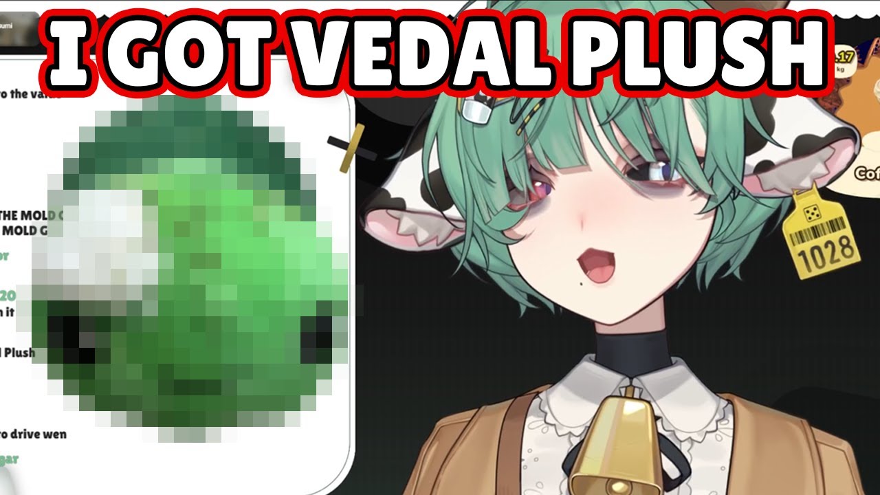 Vedal Plush is not Surviving