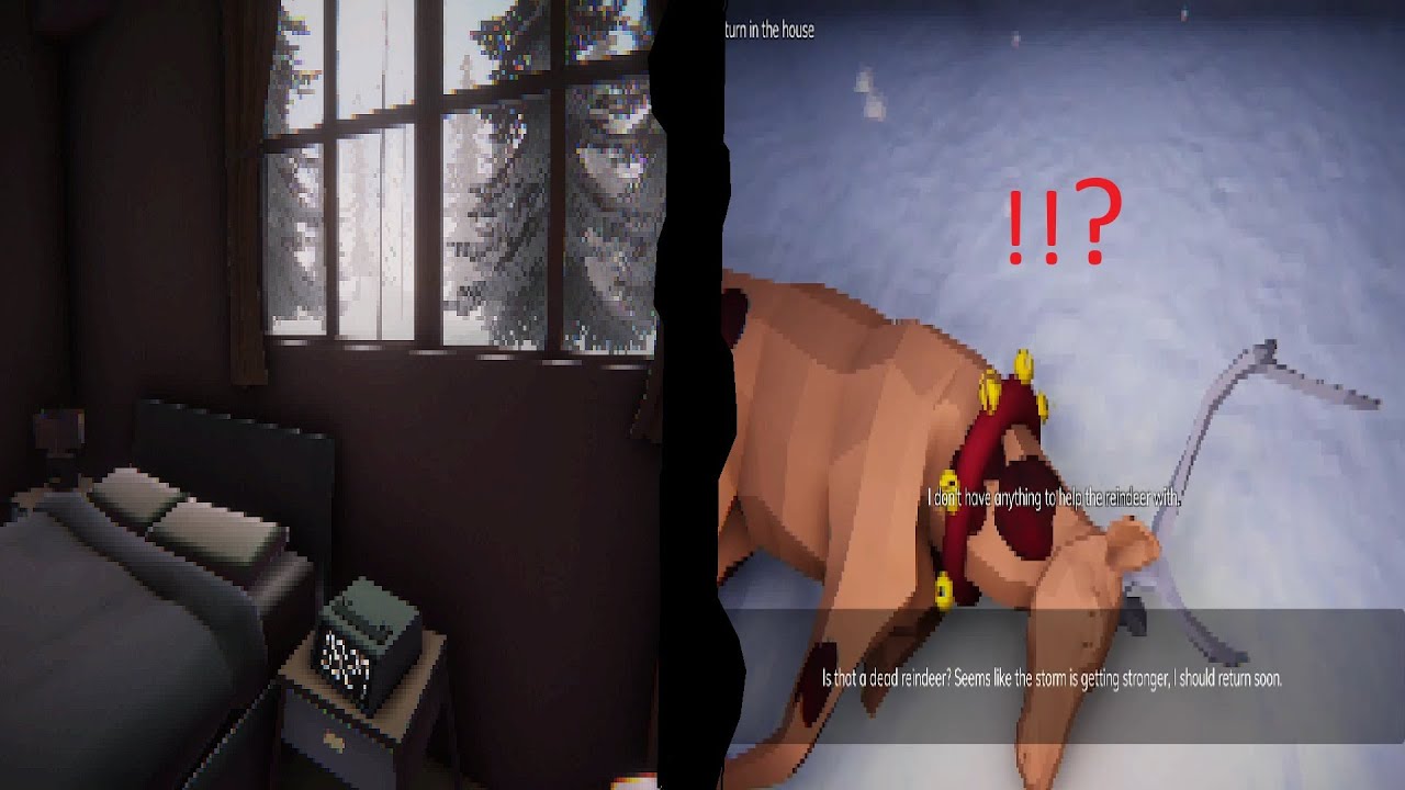 What happened here??! - Unwrapping Christmas - [all endings and easter eggs]