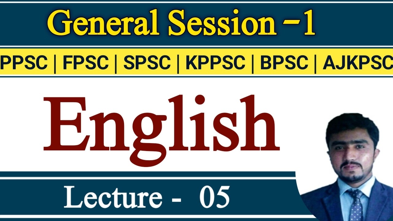 FPSC/Ppsc upcoming jobs 2026  Syllabus preparation | General Session 1 | English Grammar Lecture 06
