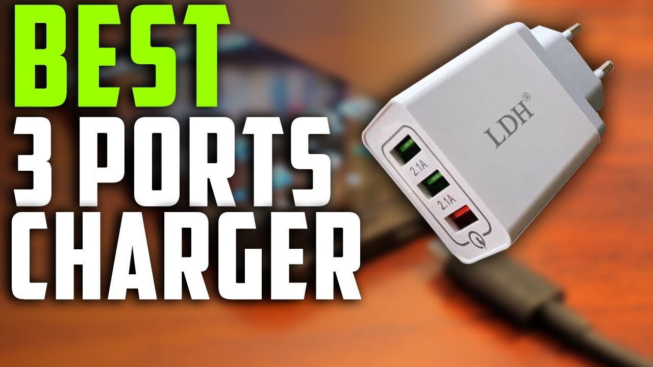 The Best 3 Ports Quick Charger 3.0 USB Charger