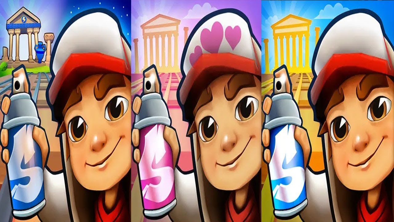Subway Surfers Greece 2025 vs Greece 2024 Love Odyssey vs Greece 2022 Gameplay HD