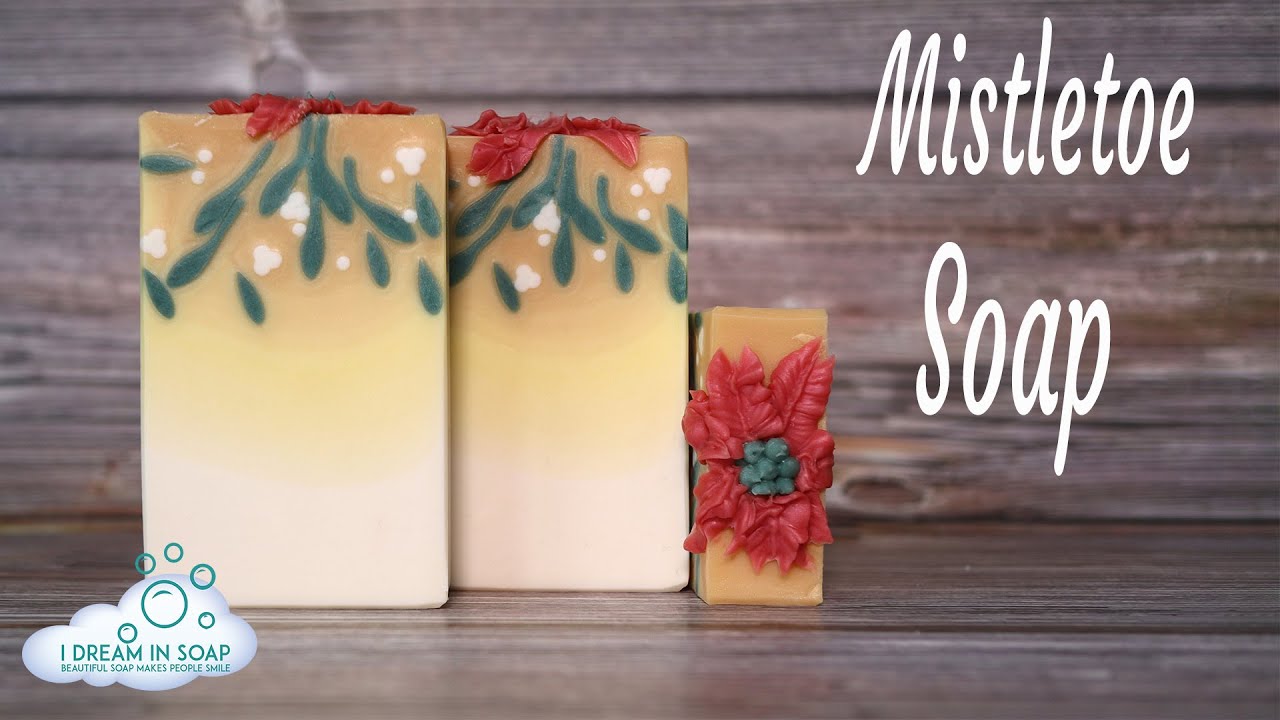 Cold process soap making, Ombre pour soap, Christmas Soap