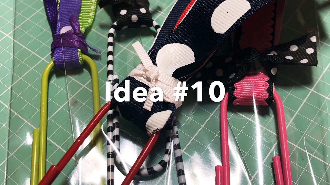 Серия Craft Fair 2019 — Большие закладки-скрепки! — Идея №10