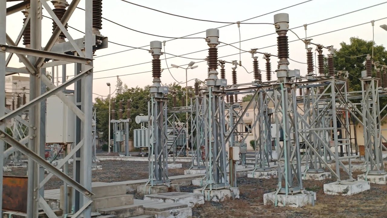 66 kv Substation # 66 Kv Line To Transformer Equipment Details #electrical #Viral