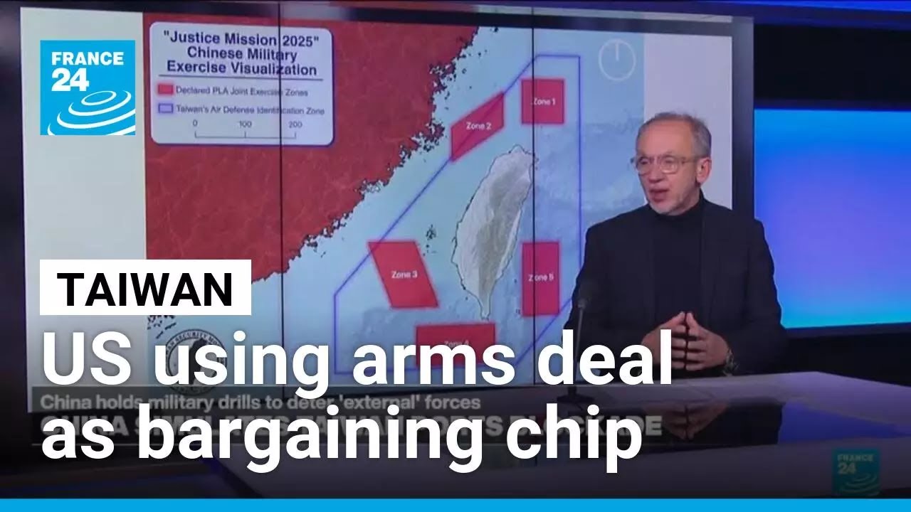 Arms deal with Taiwan is a bargaining chip for Trump in negotiations with China &bull; FRANCE 24
