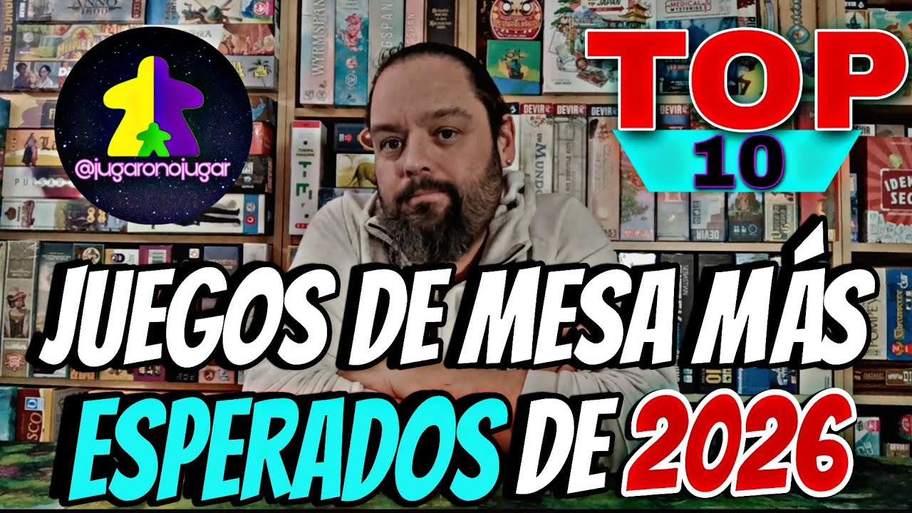 TOP 10 JUEGOS DE MESA MÁS ESPERADOS DEL 2026