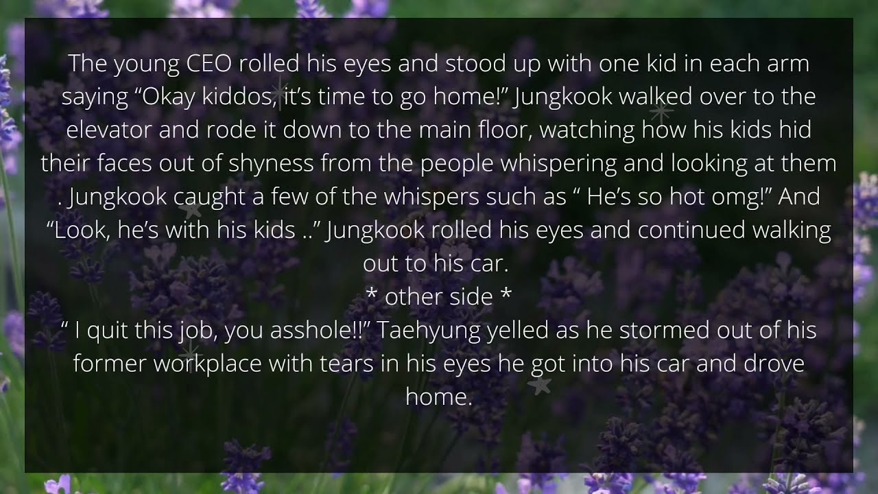 Fall in love with a twins father part 1 - taekook ff | vkook ff