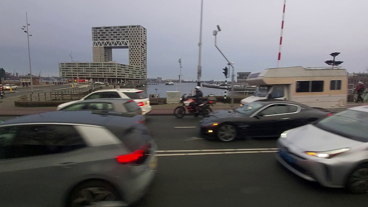 🚍Busrit in de GVB Amsterdam Buslijn 48 Houthavens Centraal Station als Mercedes Benz Citaro G!!