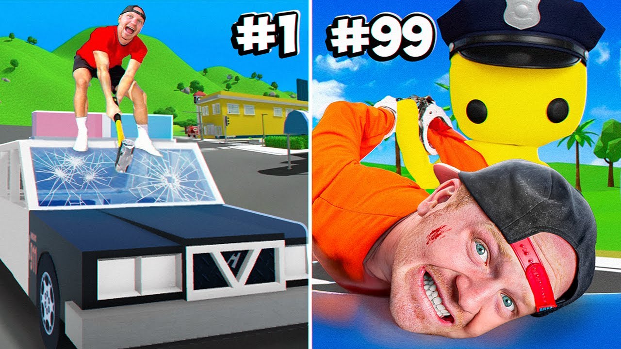 Breaking 100 Laws in Wobbly Life!