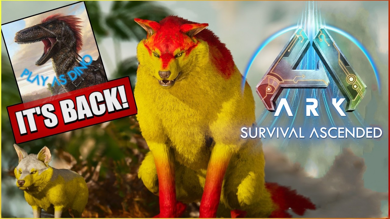 This Mod is BACK & Better than Ever!!! - ARK  Play As A Dino