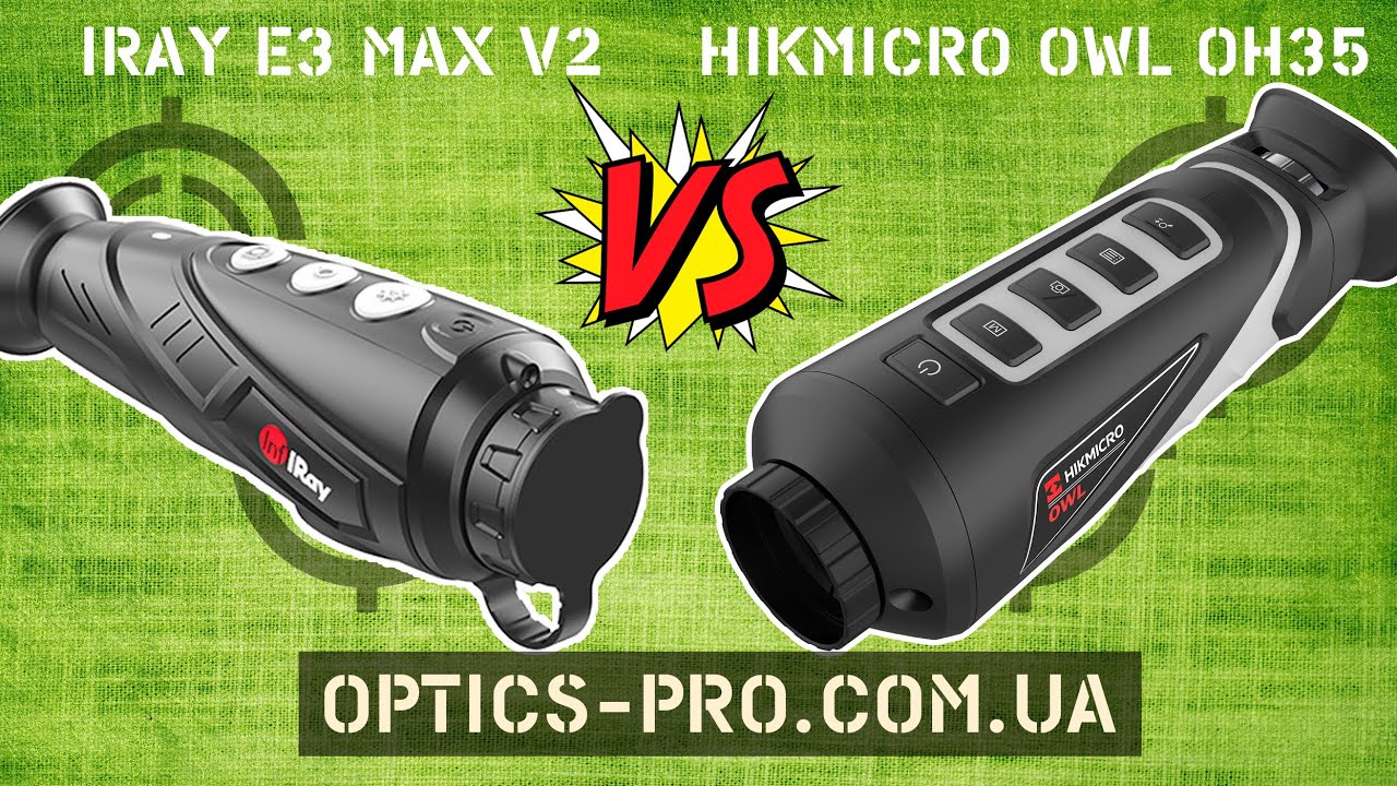 ⚡️ Сравнение тепловизоров iRay E3 MAX V2 и HikMicro OWL OH35 ⭐️ Обзор и тест
