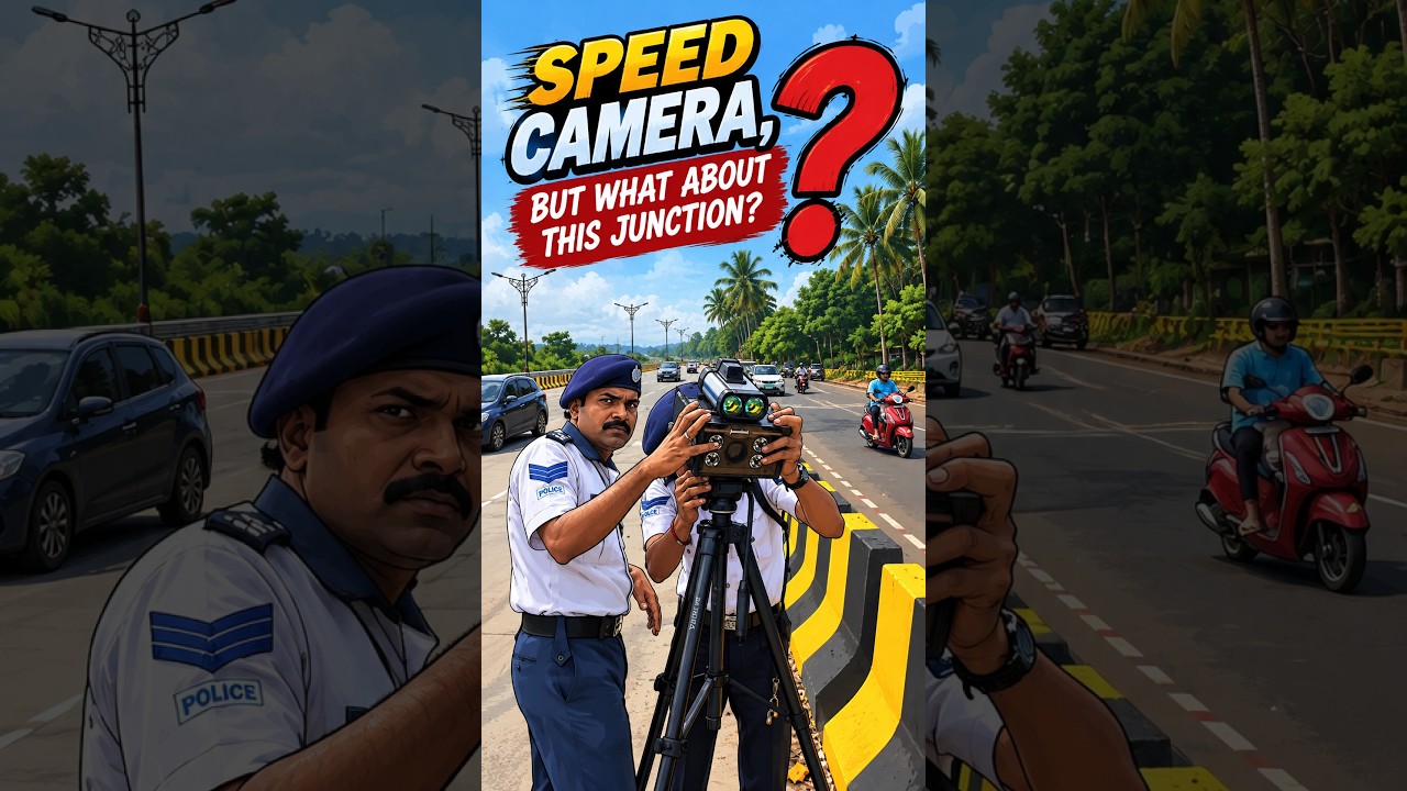 SPEED CAMERA, BUT WHAT ABOUT THIS JUNCTION?