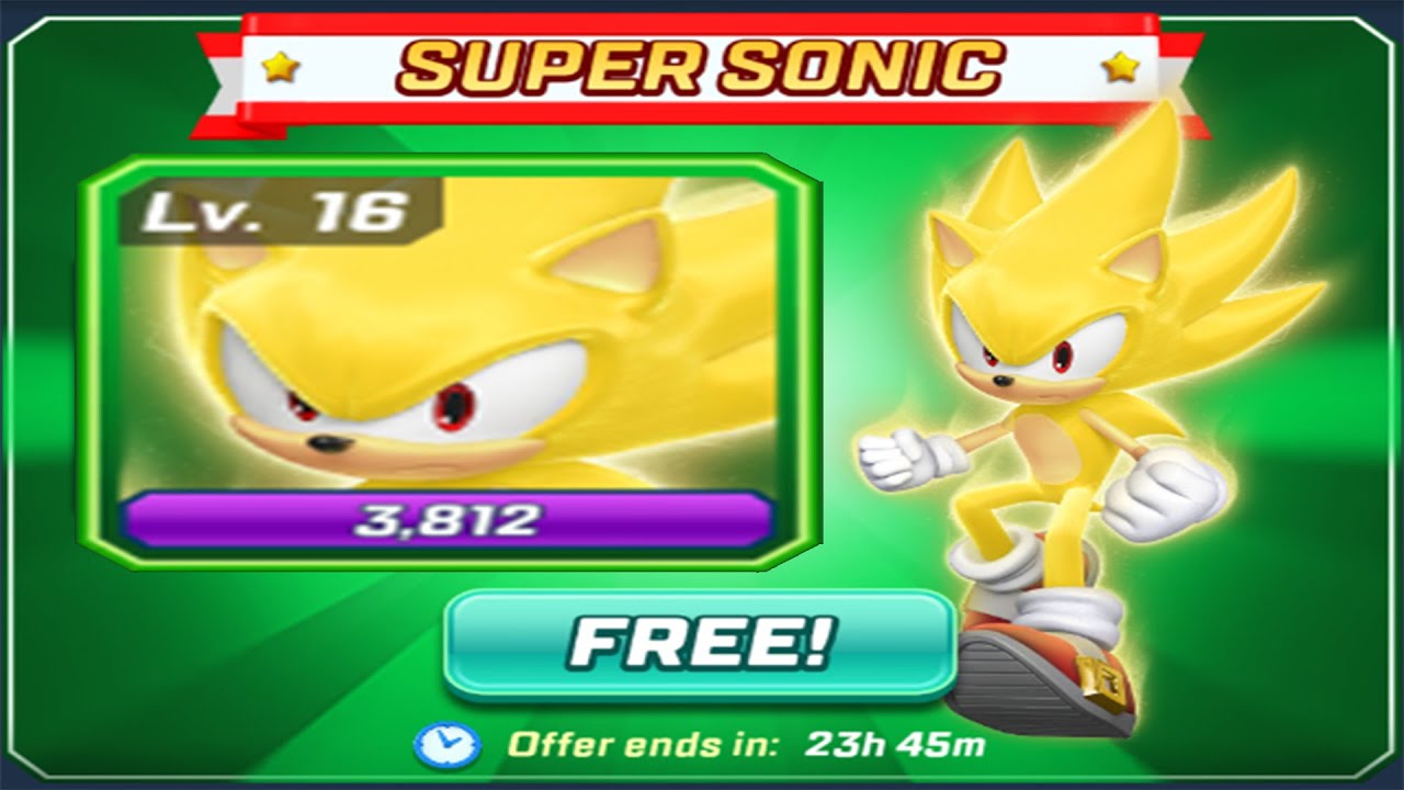 Sonic Forces - SUPER SONIC EVENT - All 93 Characters Unlocked - Infinite it is unstoppable