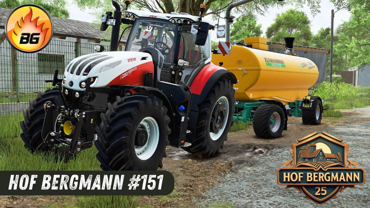 Es wird dunkel, jetzt die Tiere versorgen | Hof Bergmann #151 | Landwirtschafts-Simulator 25