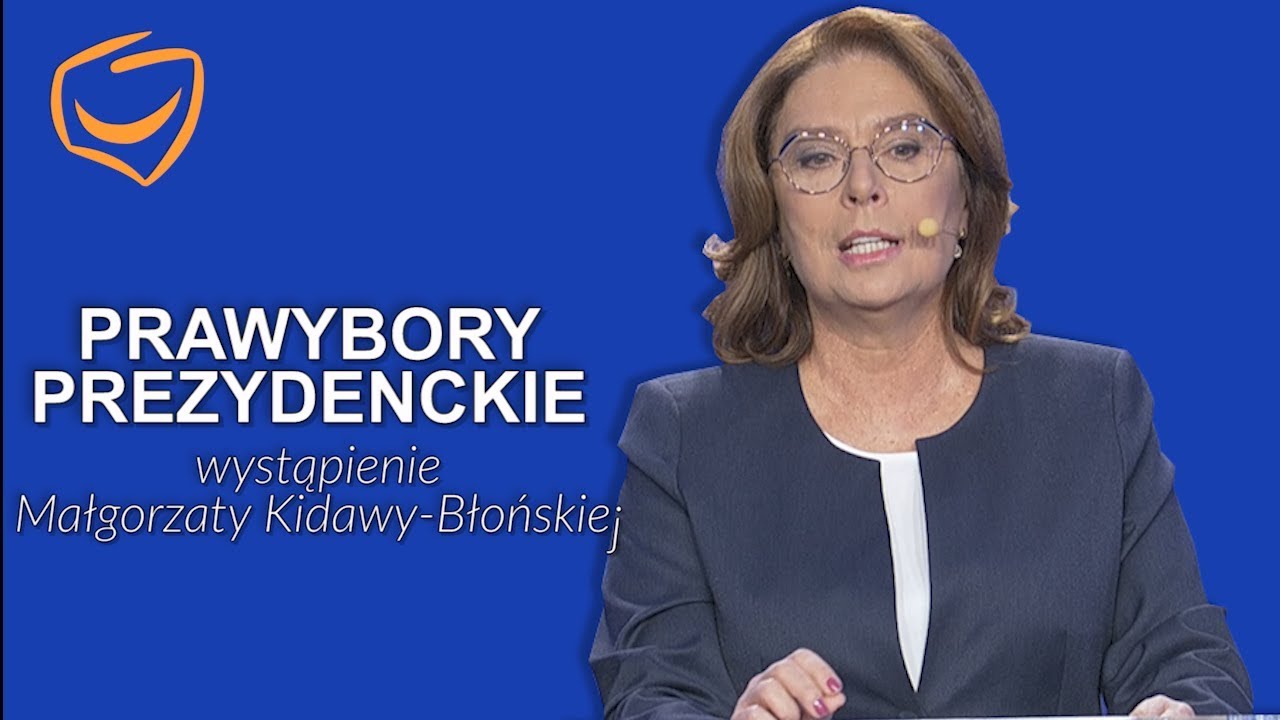 Prawybory prezydenckie - wystąpienie Małgorzaty Kidawy-Błońskiej