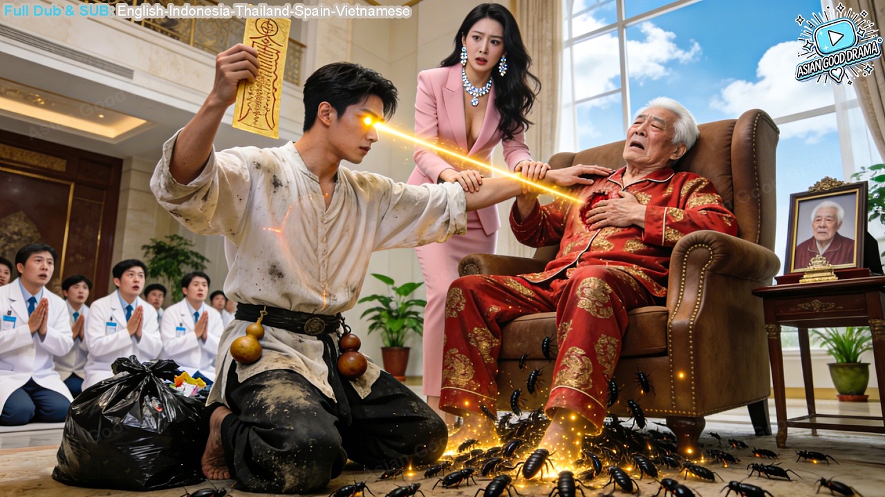 Cowherd With Divine Eyes Cures Tycoon, He Marries His Daughter To Repay Him