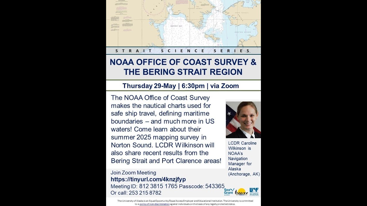 Regional NOAA Surveys - Strait Science, May 29 2025