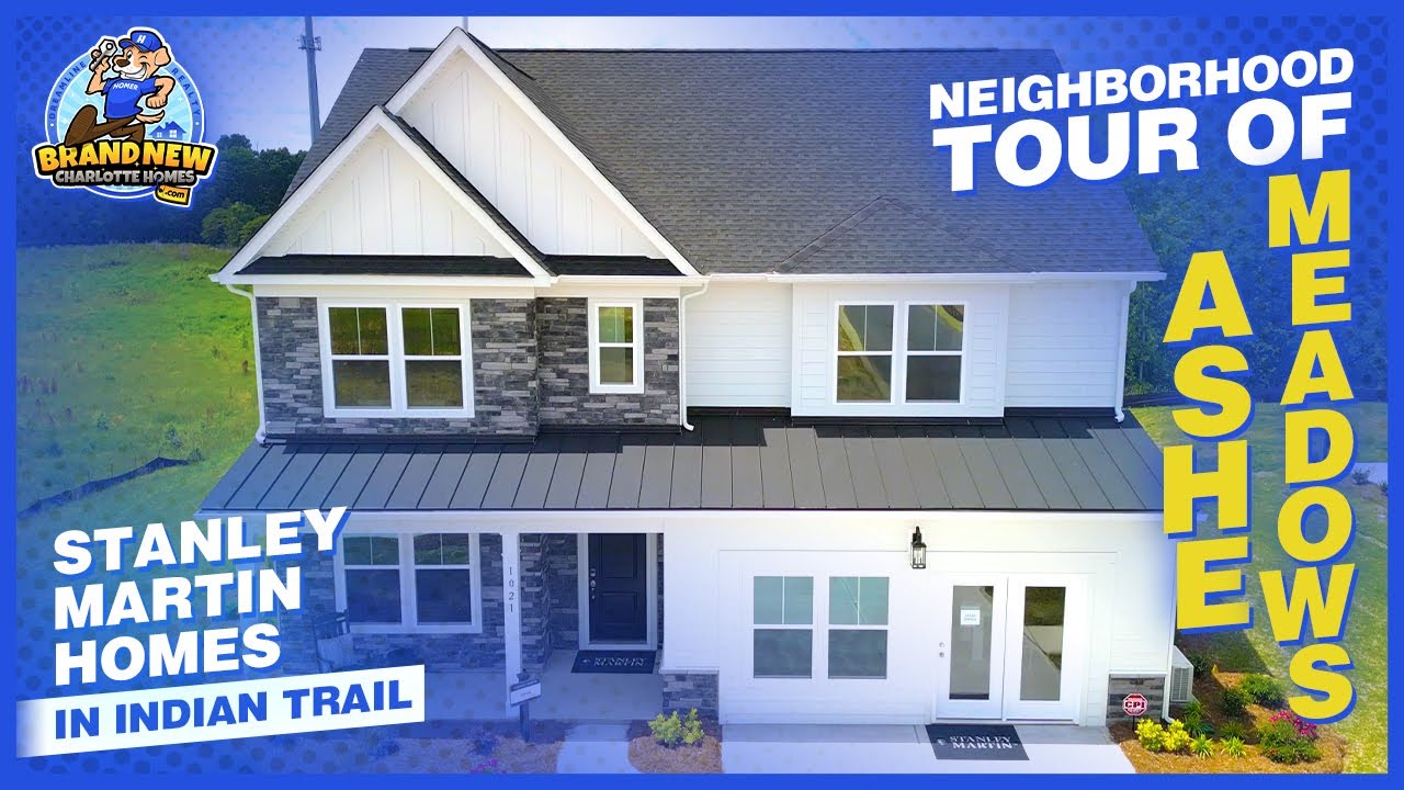 Tour of Ashe Meadows by Stanley Martin Homes | Indian Trail New Construction