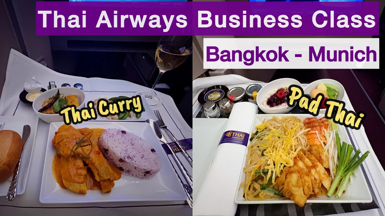 Flying Thai Airways Business Class | Bangkok to Munich | TG924 Trip Report