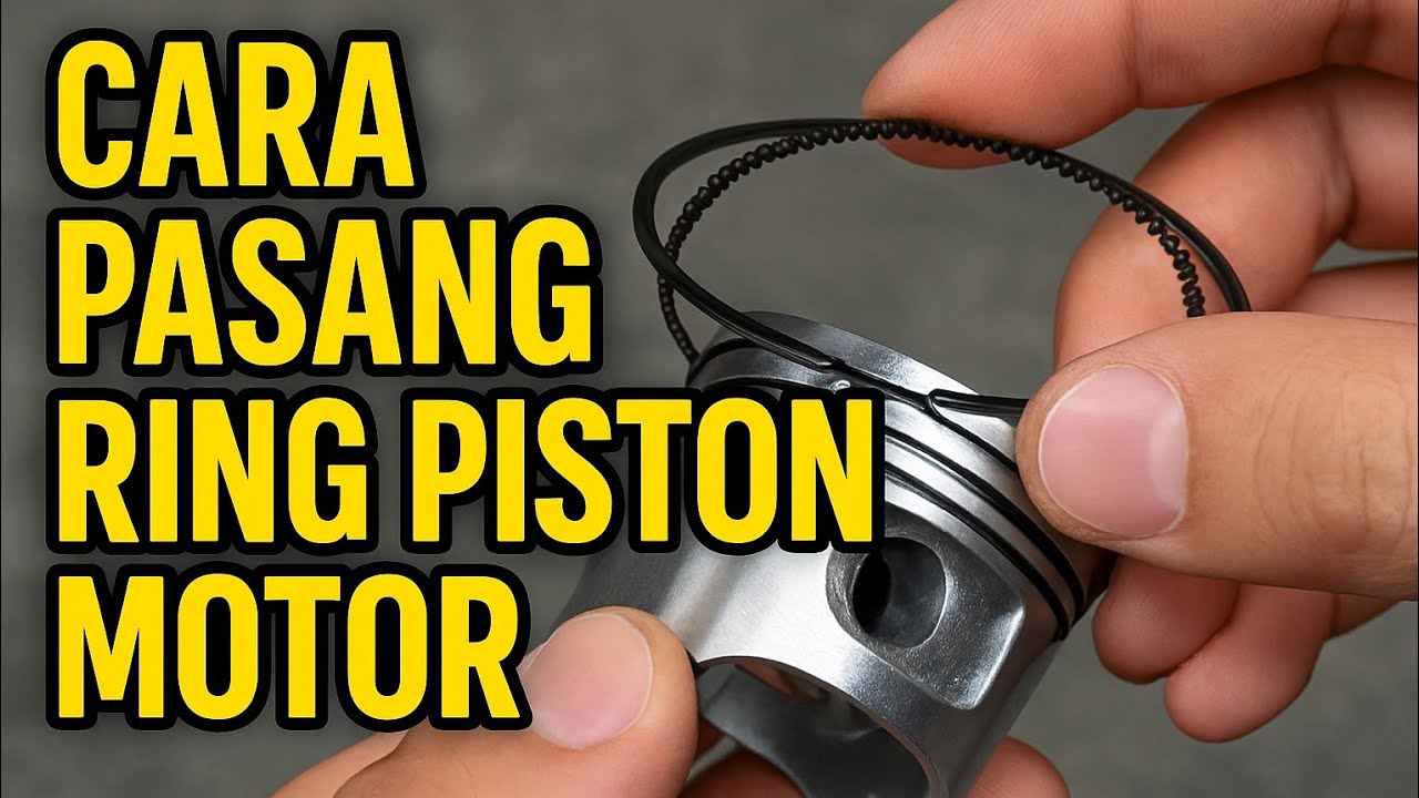 Cara Memasang Ring Piston Motor yang Benar | Anti Brebet & kompresi kuat !