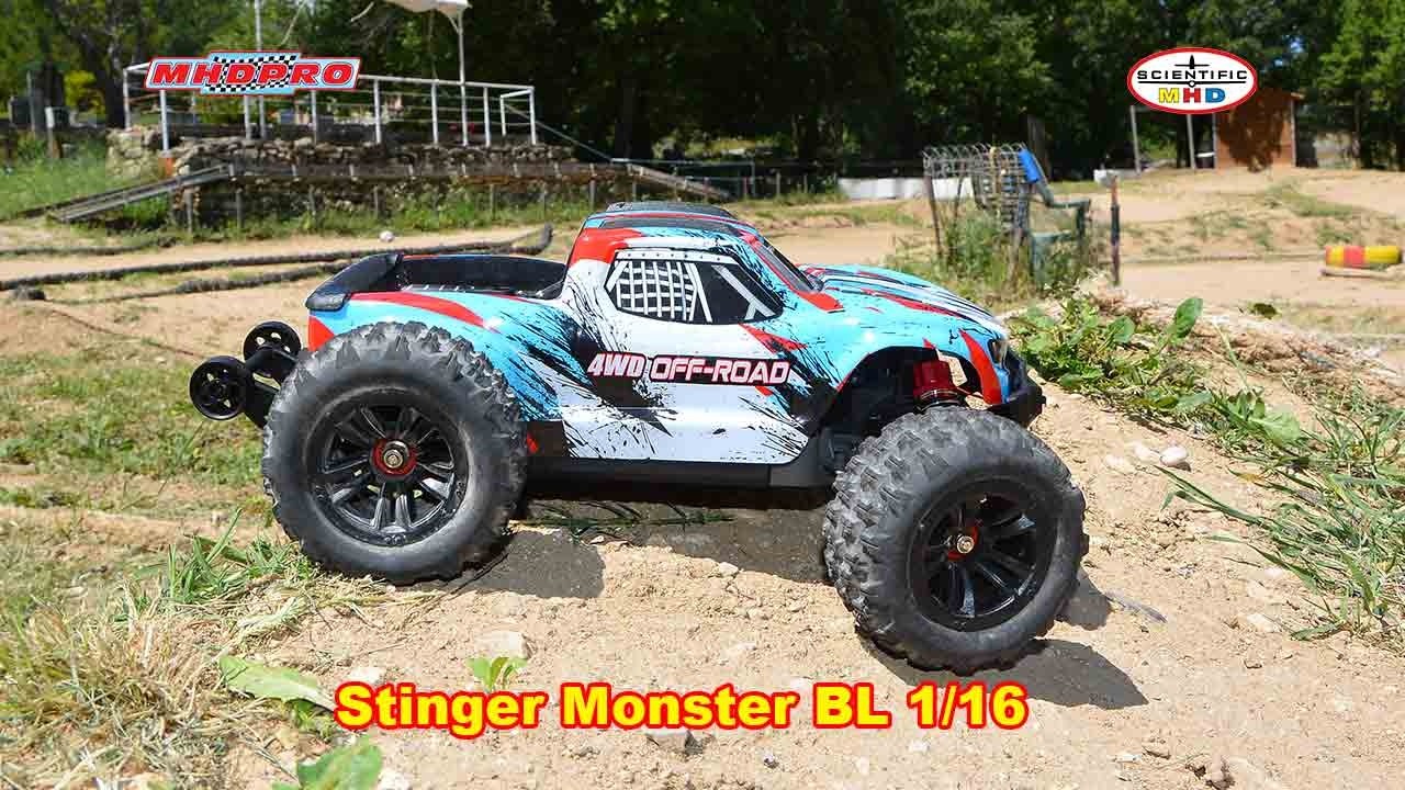 La nouvelle Mhdpro Stinger Monster BL 1/16 d&eacute;voil&eacute;e : Je suis totalement CHOQU&Eacute; !