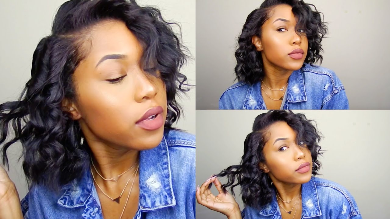 Wand Curls on Short Hair | Sapphire Curling Wand (Irresistible Me)