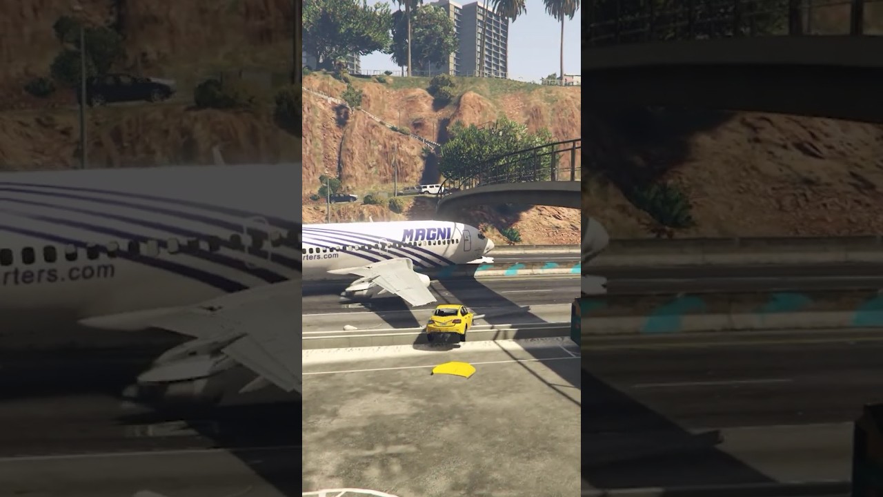 Plane Lands In Car Parking Area After Mid-Air Emergency