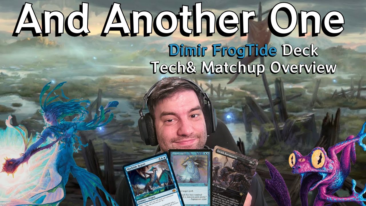 I Split the Finals of a Modern RCQ with Dimir FrogTide!  Let's deck tech it.