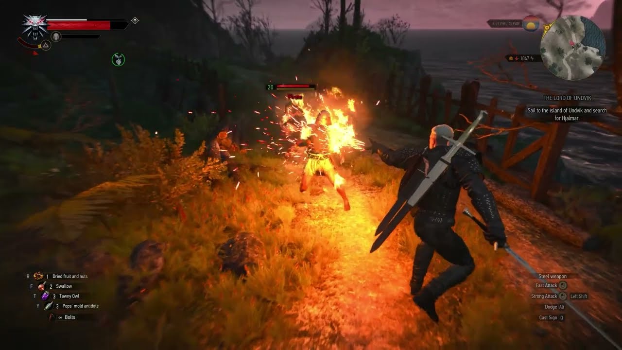 Witcher 3 Next Gen - Brutal Combat