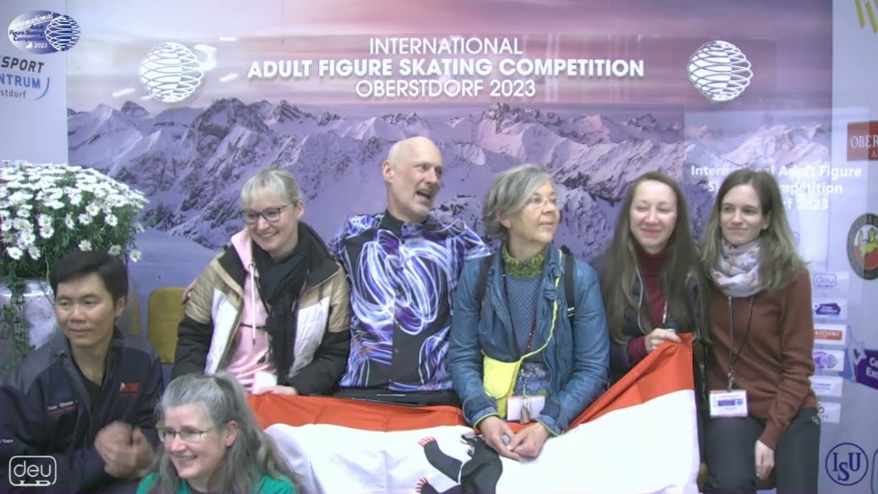 Alan Lessik 2023 Oberstdorf Free Skate Silver Men Figure Skating