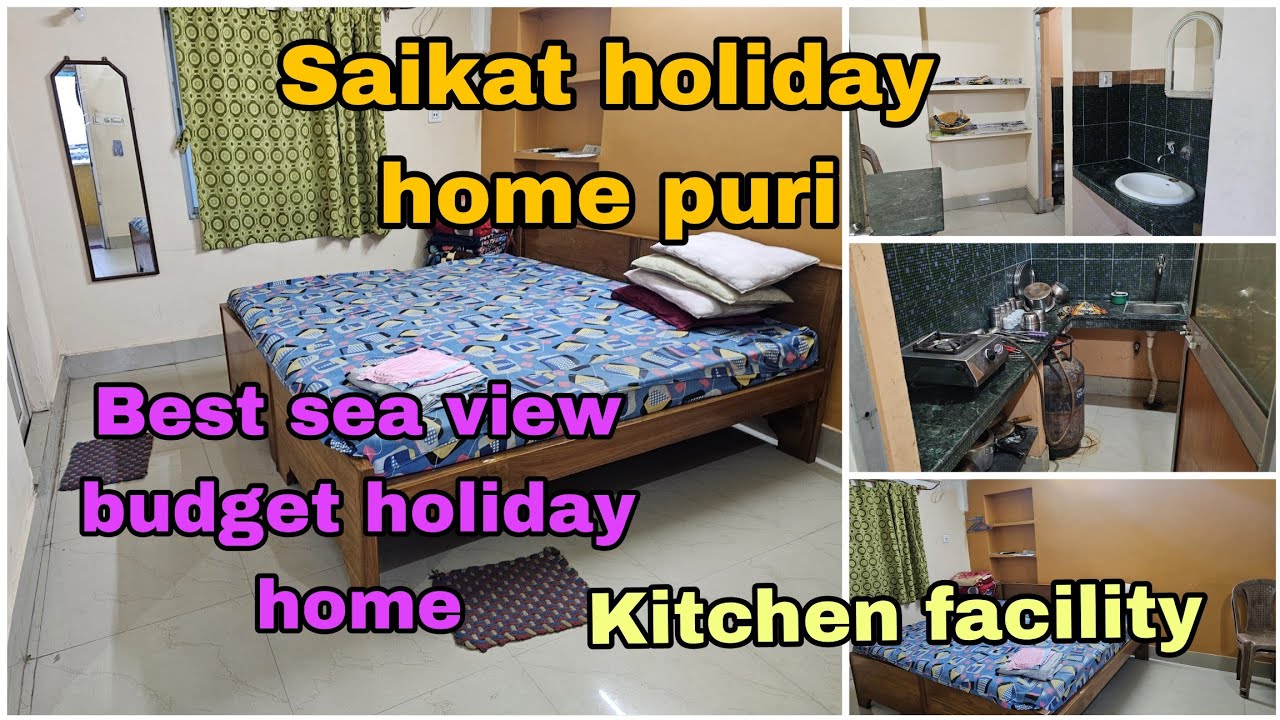 Sea view hotel in Puri with kitchen facility| Saikat holiday home | Best Sea Facing Hotel In Puri