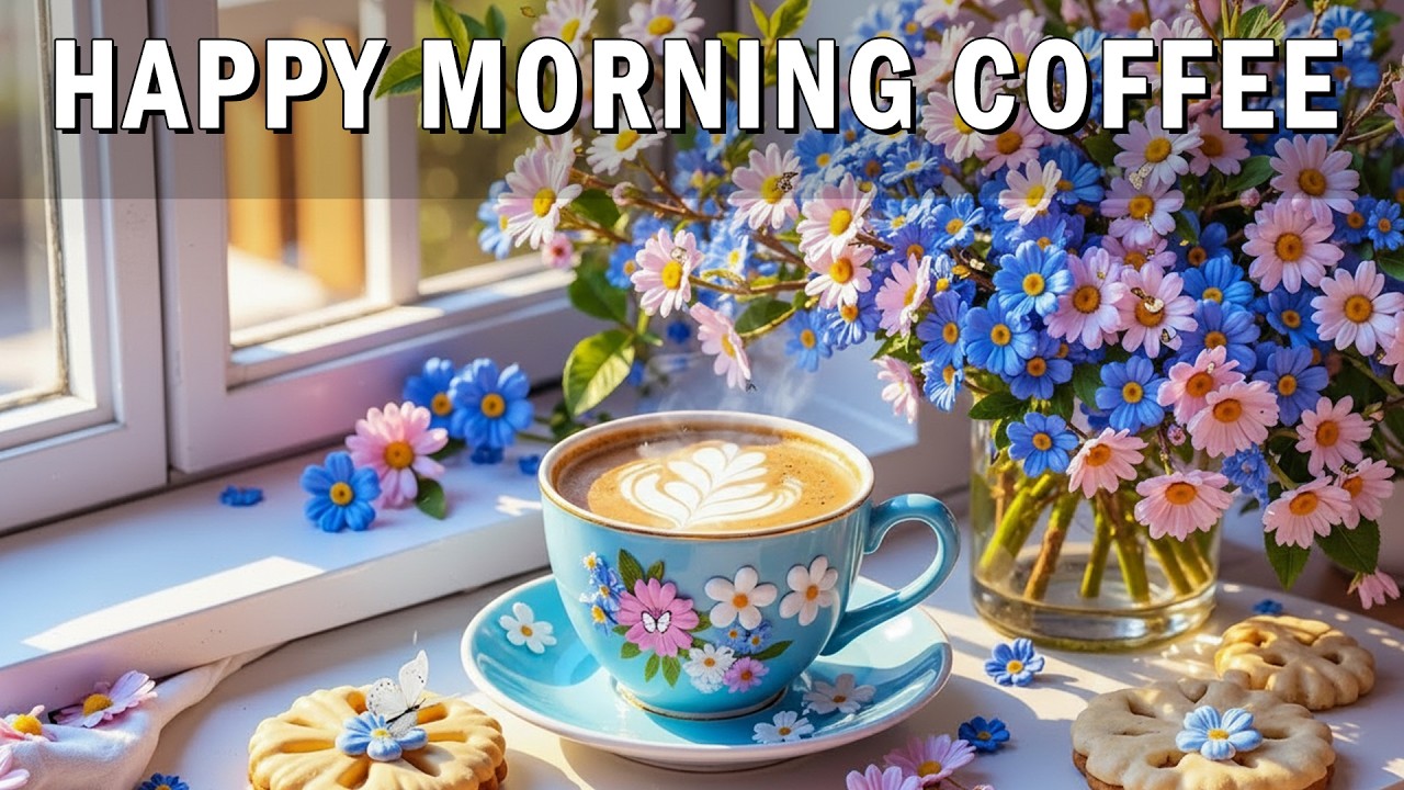Happy Morning Coffee Jazz Music☕Relaxing Bossa Nova Instrumental for Great Moods.