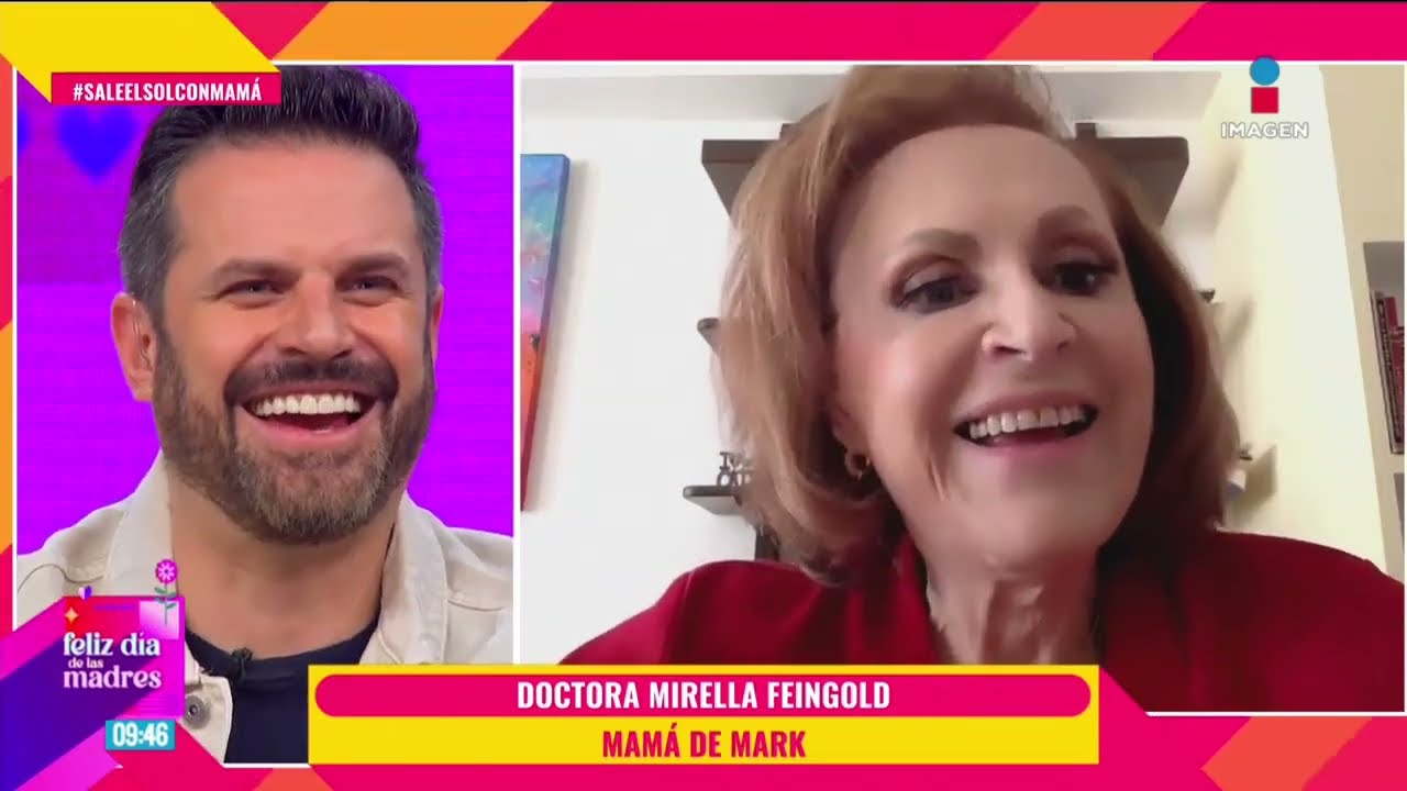 EN VIVO Mark Tacher CONMOVIDO felicita a su mamá este 10 de mayo | Sale el Sol