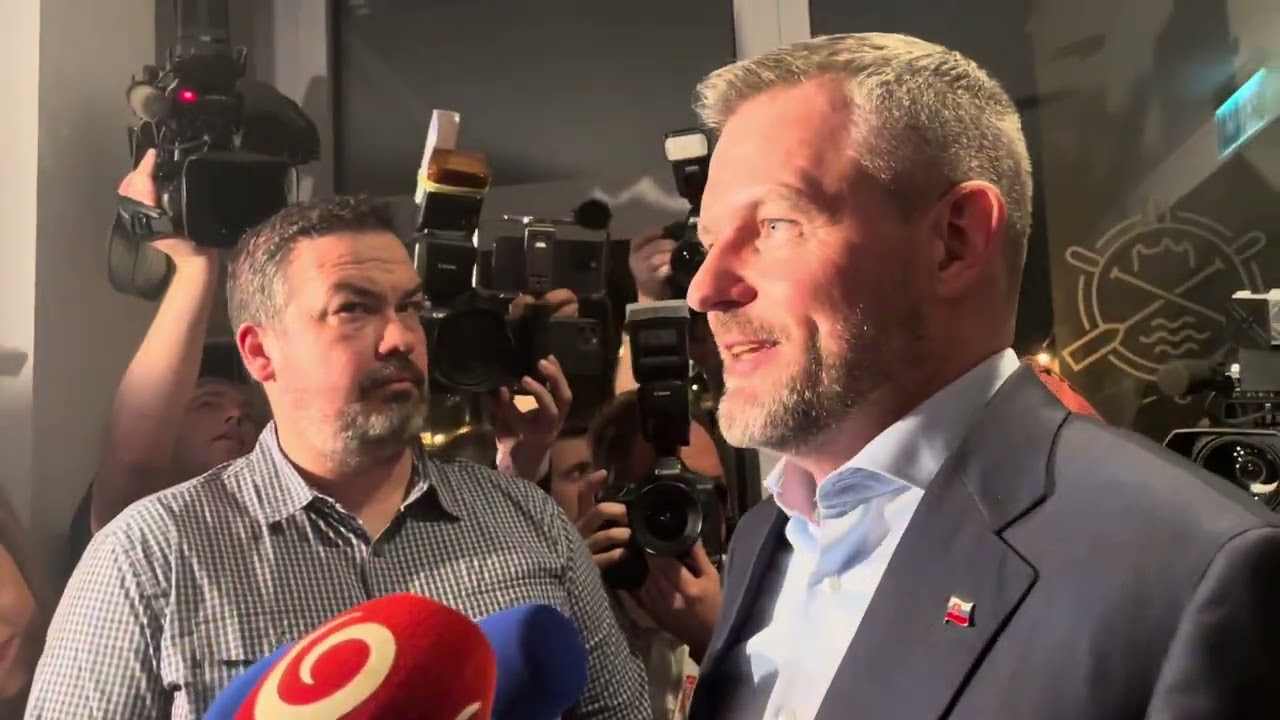 🔴 Peter Pellegrini prišiel do volebnej centrály | Aktuality