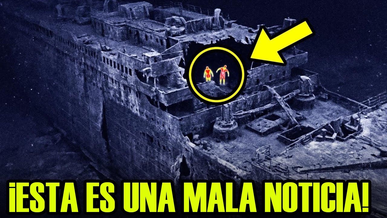 Un dron submarino entró al Titanic y las imágenes son más que aterradoras