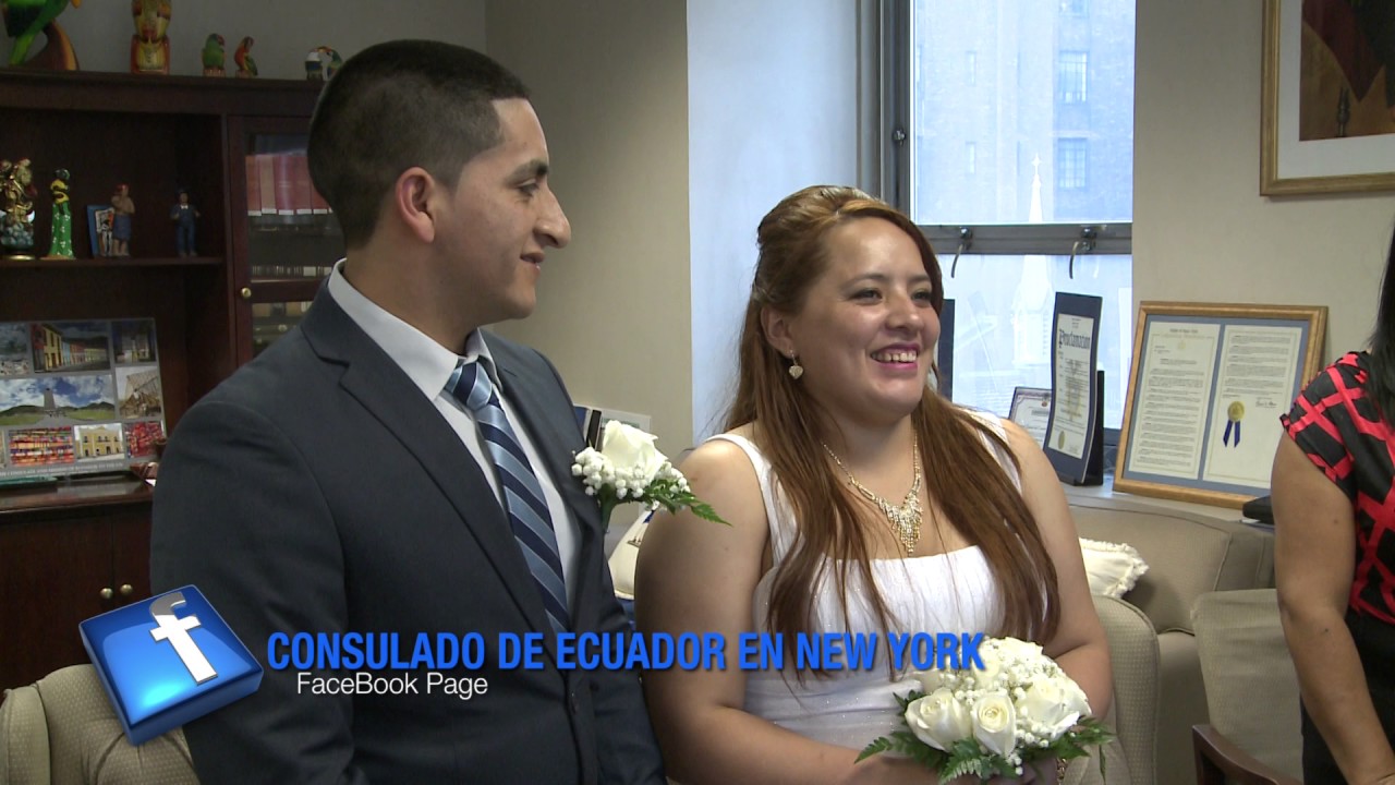 CONSULADO GENERAL DEL ECUADOR EN NY - MATRIMONIOS