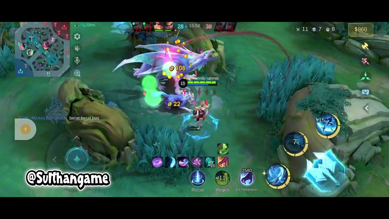 AMON MABAR BARENG, SAMPAI LATE GAME