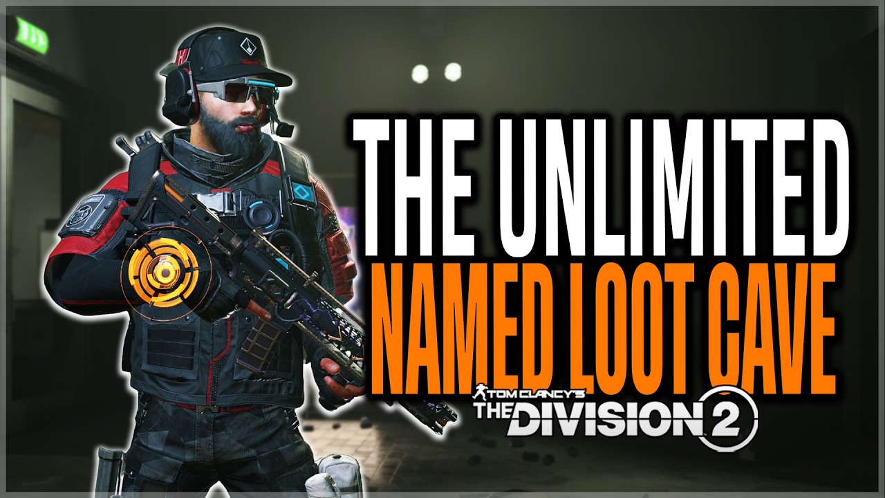 The UNLIMITED NAMED ITEM LOOT CAVE in the Division 2? Level Your Expertise Levels  Fast!