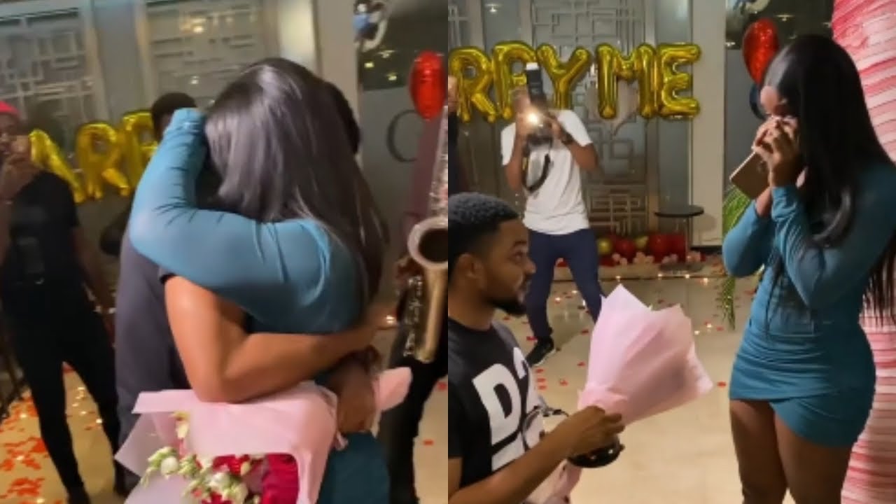 Surprise! Nigerian Party Planner Unknowingly Planned Her Own Proposal! 😍