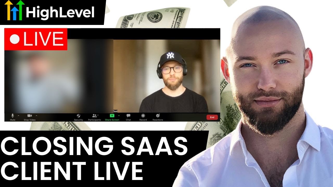 Закрытие SaaS-клиента GoHighLevel (прямой телефонный разговор)