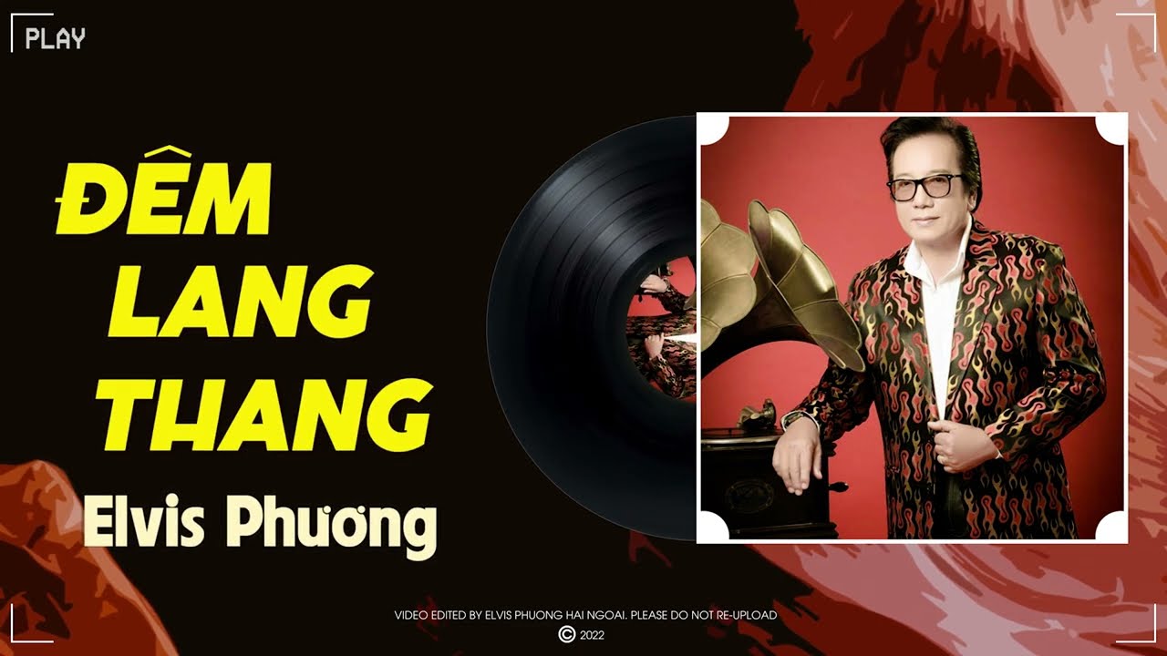 Đêm Lang Thang (Vinh Sử) - Elvis Phương