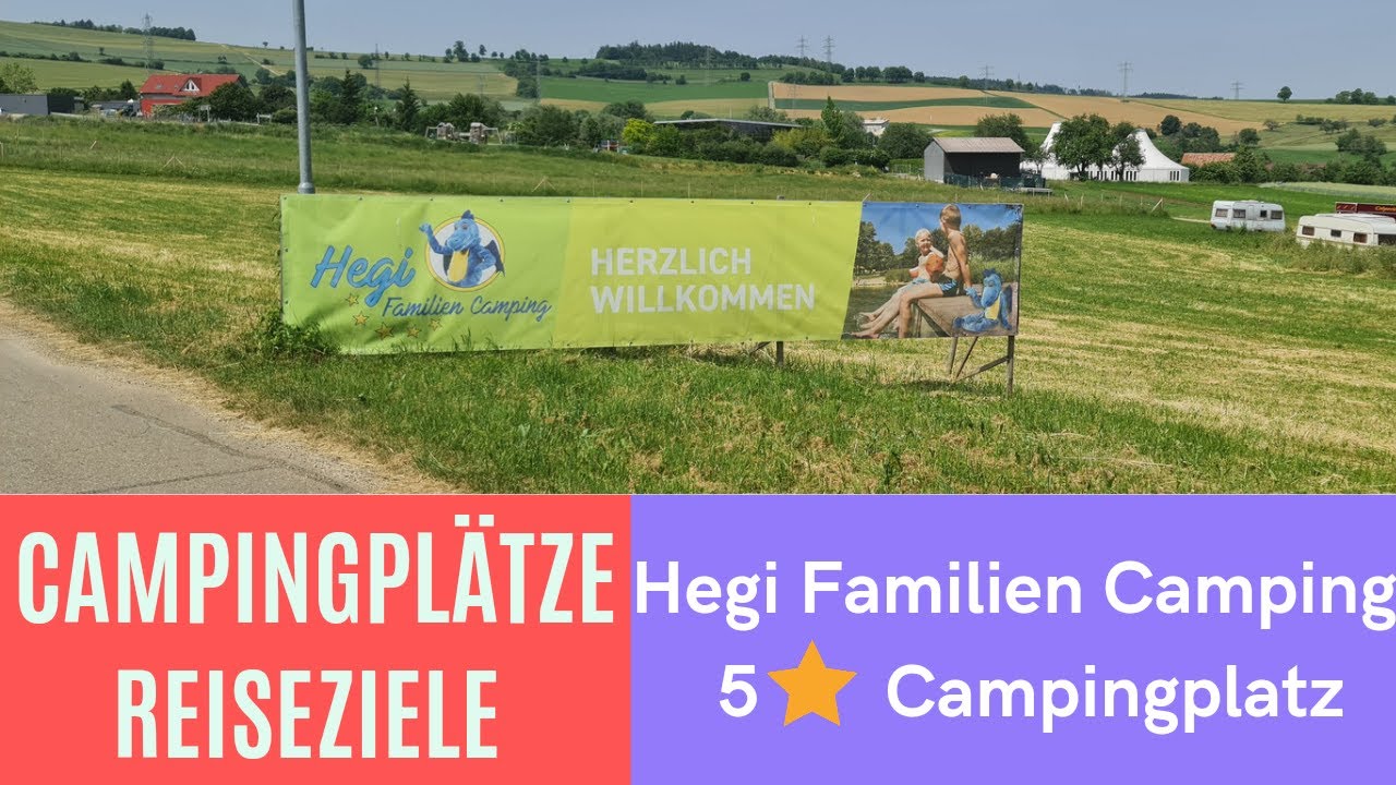 Hegi Familien Camping - 5 Sterne Campingplatz in Tengen - Baden Württemberg
