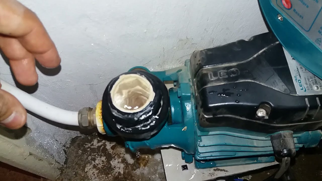 اصلاح مضخة الماء المنزلية / Réparation pompe à eau