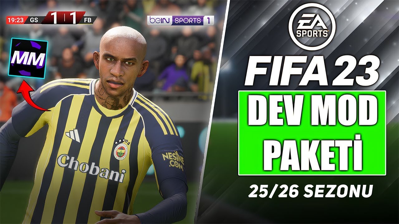 FİFA 23 | DEV MOD PAKETİ 2025/2026 | V1 | ( 7 Eylül ) #güncel #easports #fifa23