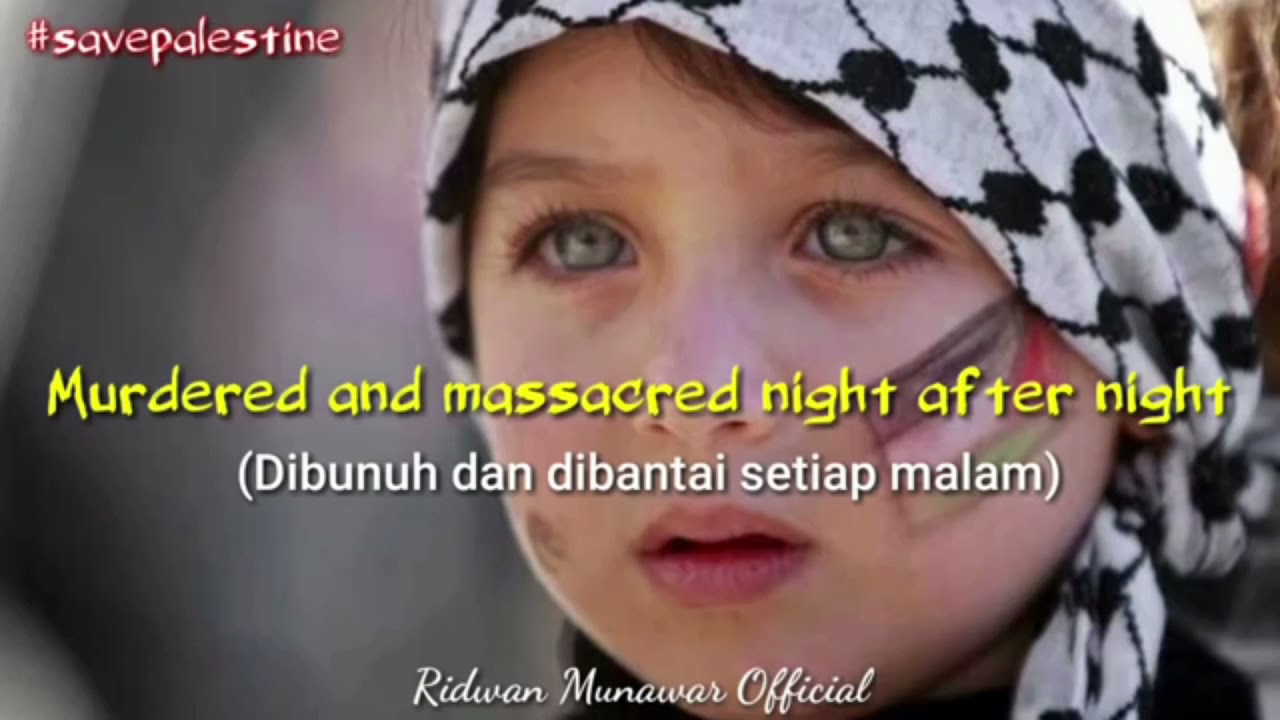 We will not go down(KAMI TAKKAN KALAH)semoga ada mujizat buat mu palestine🤲🏻 amin