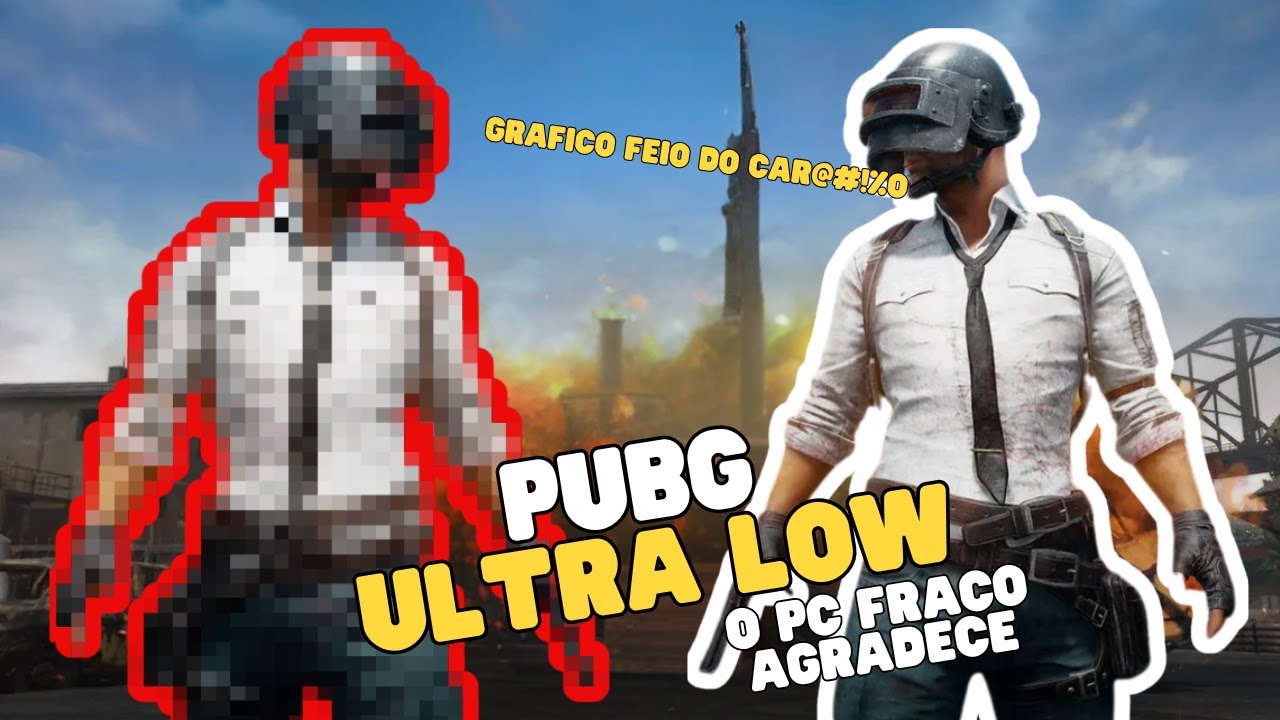 Como rodar PUBG em PC fraco - mais FPS na medida do possivel #pubg #pcfraco #lowendpc