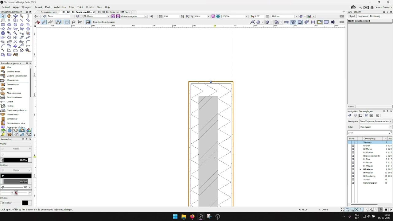 Gebruikersdagen 2023 -  De basis van BIM - Deel 1 | Vectorworks