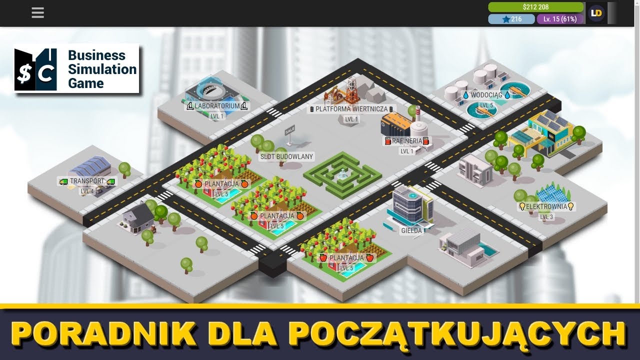 📈 Sim Companies PL 💰 - 📊 Poradnik dla początkujących 📚| Gameplay PL