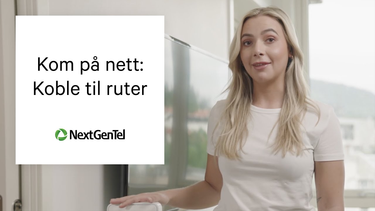 Kom p&aring; nett med NextGenTel