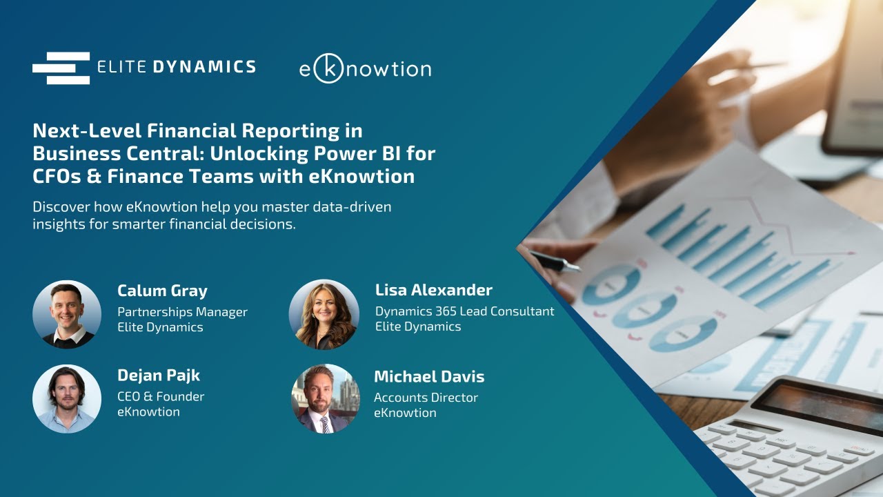 Next-Level Financial Reporting: Power BI for CFOs and Finance Teams with eKnowtion